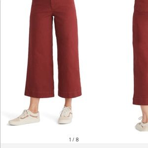 Madewell wide leg pants